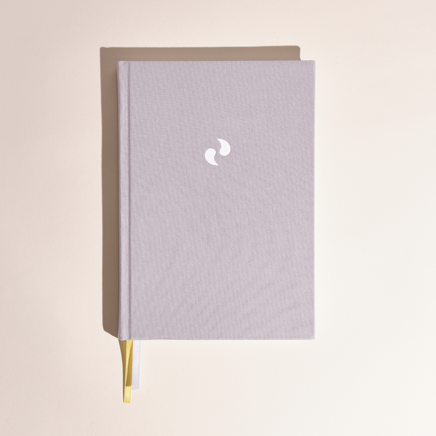 Minimalist design fun journal with two bookmarks, guidance, tips and inspiration